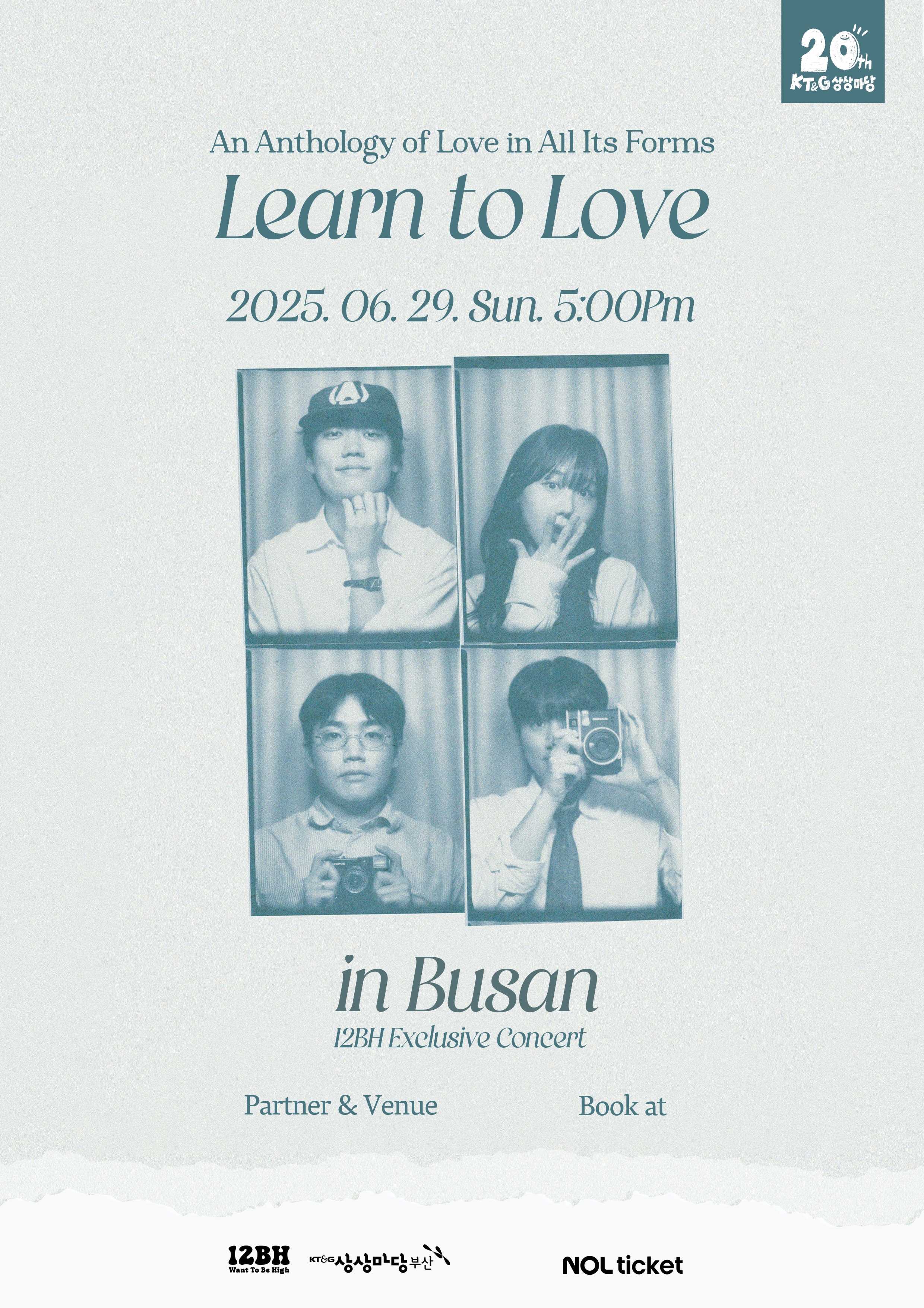 12BH 단독 콘서트 : Learn to Love live in Busan
